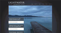 Desktop Screenshot of lightwaterpartners.com